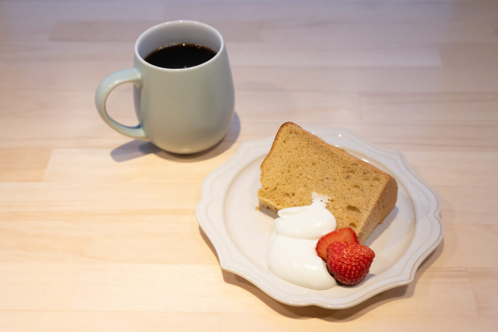 シフォンケーキセット